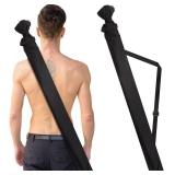 2 Pieces Sword Bag Sword Sheath Sword Cover Black Katana Bag Sword Carry Bag Ninja Sword Holder Katana Case With Strap Sword Carrying Case For Samurai Cosplay Costume Halloween Party