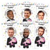 Funny Baby Shower Scratch Off Game Cards, Scratch Off Lottery Ticket Raffle Cards Baby Shower Game, Great Party Icebreak Game Ideas For Baby Shower, "Who Is The Baby