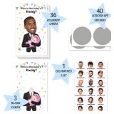 Funny Baby Shower Scratch Off Game Cards, Scratch Off Lottery Ticket Raffle Cards Baby Shower Game, Great Party Icebreak Game Ideas For Baby Shower, "Who Is The Baby