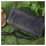 Queekay 2 Pcs Gravity Chair Replacement Fabric With 8 Bungee Cord Lounge Chair Cloth Mesh Patio Chair Repair Kit For Patio Recliner Outdoor Lawn Pool Beach Sling Chair(Black, 63" x 17")