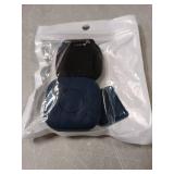 SkyArmor 2-Pack Waterproof Silicone Case with Pin for Tile Mate 2024/2022 Hidden GPS Tracker Holder for Kids, Teens, Elderly, Pets, Bags, Luggage Anti-Lost & Anti-Scratch Cover Black/Blue