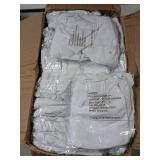 SUPERO Waterproof Spandex Chair Cover 25PCS, Stretch Dining Chair Covers, Polyester Outdoor Chair Covers, Protector Stretch Chair Cover for Party Universal, Banquet, Wedding Event, Hotel(White)