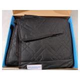 Bulldogology SUV Cargo Liner for Dogs 55"x106" Heavy Duty Pet Trunk Cargo Cover - Dog Car Seat Cover Waterproof Nonslip - Dog Hair, Muddy Paws, Scratches Cover Protector for Cars Vans (X-Large, Black)