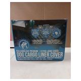 Bulldogology SUV Cargo Liner for Dogs 55"x106" Heavy Duty Pet Trunk Cargo Cover - Dog Car Seat Cover Waterproof Nonslip - Dog Hair, Muddy Paws, Scratches Cover Protector for Cars Vans (X-Large, Black)