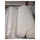 Shilucheng Goose Down and Feather Pillows Queen Size Set of 2 Pack, Luxury Hotel Quality Bed Pillows for Side Back Stomach Sleepers, Soft 100% Cotton Shell White,20" x 30"