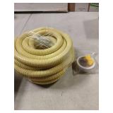 HANSUM Mini Split Drain Hose Air Conditioner Parts & Accessories Pipe Water Tube Pump Universal Line Set Cover for AC Drainage Hvac Extender Outside (25FT)