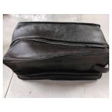 MAKE LIFE EXCLUSIVE Mens Leather Toiletry Bag Travel Dopp Kit, Shaving Bag, Grooming & Hygiene Organizer, Leather Toiletry Bag for Men, Gift for Him