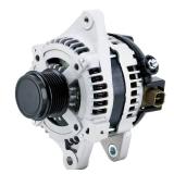 Alternator 11385N Replacement for 1.8L L4 Toyota Corolla 2009-2011, Matrix 09-10, Pontiac Vibe 09-10, Scion xD 08-14, 6-Groove Clutch Pulley, 100 Amp 12V: 11385, 12897, 270600T040, 0986CR6103, AL3370X