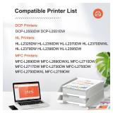 v4ink 4PK Compatible TN760 Toner Replacement for Brother TN760 TN-760 TN730 TN770 Toner Cartridge for Brother HL-L2350DW HL-L2390DW HL-L2395DW HL-L2370DW MFC-L2710DW MFC-L2750DW DCP-L2550DW Printer