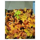 Fall Wreaths for Front Door 22 Inch, Autumn Wreath with Berry Pumpkin, Maple Leaves, Thanksgiving Harvest Festival Decorations Indoor and Outdoor (Orange-Pumpkins)