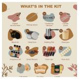 SoftOwl Premium Soy Candle Making Kit with Electric Melter - Soy Wax, Big 7oz Jars & Tins, 7 Pleasant Scents, Color Dyes & More - Perfect as Home Decorations - DIY Starter Scented Candles Making Kit