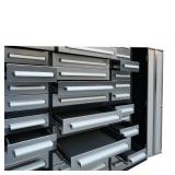 Unused Steelman 7FT Work Bench 7FT-35D with 35 Drawers & 1 Cabinets | Stainless