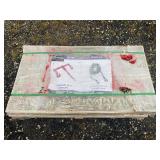 Unused Greatbear Qty of (5) 5400LBS Ratchet  binder and Qty of (10) 5/16" 20FT G70 chain