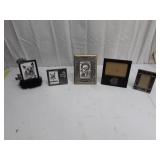 Dog Related Picture Frames - qty 5