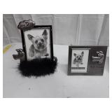Dog Related Picture Frames - qty 5
