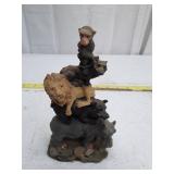 Wildlife Animal Stack Decorative Figurine - Lion, Bear, Monkey