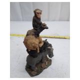 Wildlife Animal Stack Decorative Figurine - Lion, Bear, Monkey
