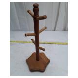 Wooden Mug Tree Coffee Cup Display Stand
