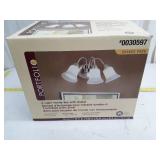 Portfolio 3-Light Vanity Bar Light Fixture - Broke Globe