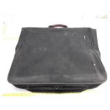 Samsonite Black Garment Bag with Burgundy Trim
