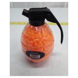 1500 UK Arms .12g Airsoft BBs w/ Quickload Grenade Container - Orange