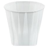 Solo Disposable Souffle Cup White Paper 3.5 oz. 100 Ct 450-2050 (200 count total)