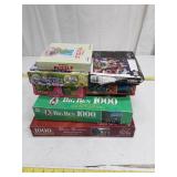 Various Puzzles, 7 total, not sure if all pieces are there.