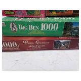 Various Puzzles, 7 total, not sure if all pieces are there.