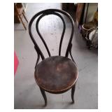 Bentwood Cafe Chair - Dark Wood Finish