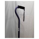 Medline Offset Handle Fashion Canes, Purple