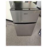 Galanz 3.1 Cu Ft Mini Fridge with Freezer â Stainless Steel  Energy Star  Two-Door Compact Refrigerator - Retail: $250