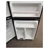 Galanz 3.1 Cu Ft Mini Fridge with Freezer â Stainless Steel  Energy Star  Two-Door Compact Refrigerator - Retail: $250