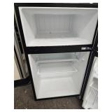 Galanz 3.1 Cu Ft Mini Fridge with Freezer â Stainless Steel  Energy Star  Two-Door Compact Refrigerator - Retail: $250
