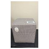 Lynwood Square Upholstered Cube Ottoman Tan Checkered - Thresholdâ¢ designed with Studio McGee - Retail: $110