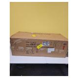 Button Tufted Storage Bench with Cone Wood Legs Gray - HomePop: Hinged Lid, Bedroom Ottoman - Retail: $201