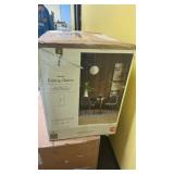 2pk Copley Dining Chairs Dark Gray - Thresholdâ¢: Upholstered, Metal Legs, Mid-Century Modern - Retail: $150