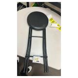 Peakform Vinyl Padded Folding Stool - Retail: $20