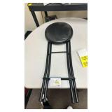 Peakform Vinyl Padded Folding Stool - Retail: $20