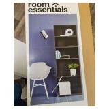 5 Shelf Bookcase Black - Room Essentialsâ¢: Adjustable, Open Storage, Modern Style, 71\" Tall - Retail: $100