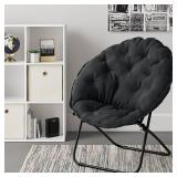Dish Chair Black - Room Essentialsâ¢