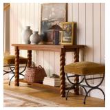 Twisted Barley Ottoman - Retail: $160