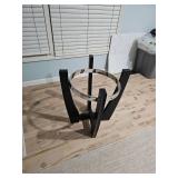 Modern Glass Top Coffee Table Set - Retail: $299