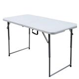 Plastic Development Group PDG-802 4 Foot Bi Fold Outdoor or Indoor Plastic Table - Retail: $219