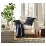 Elroy Oversized Accent Chair Cream Faux Shearling - Thresholdâ¢ with Studio McGee: Plush Polyester Upholstery, Plywood Frame - Retail: $420
