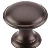 5 Top Knobs M1224 Rounded 1-1/4\" Mushroom Cabinet Knob From The Dakota Collect - Bronze - Retail: $125