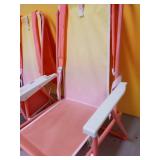 Pack Of 2,Backpack Chair - Sun Squad ,Pink Ombre