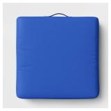PACK OF 2-20\x20\" Solid Outdoor Deep Seat Cushion Cobalt Blue - Room Essentials