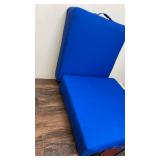 PACK OF 2-20\x20\" Solid Outdoor Deep Seat Cushion Cobalt Blue - Room Essentials