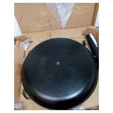 33lbs Recycled Round Outdoor Patio Market Umbrella Bases Black - Threshold