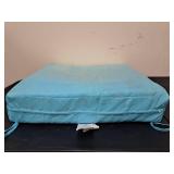 Blue cushion